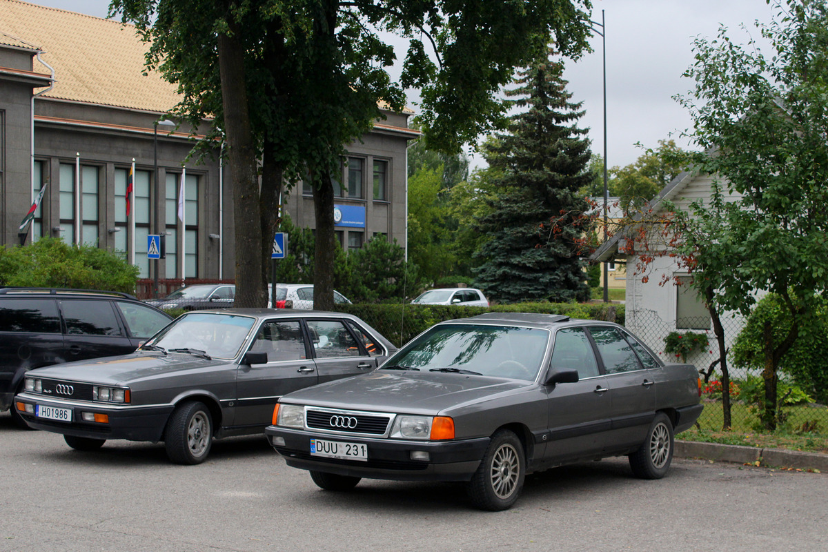 Литва, № DUU 231 — Audi 100 (C3) '82-91