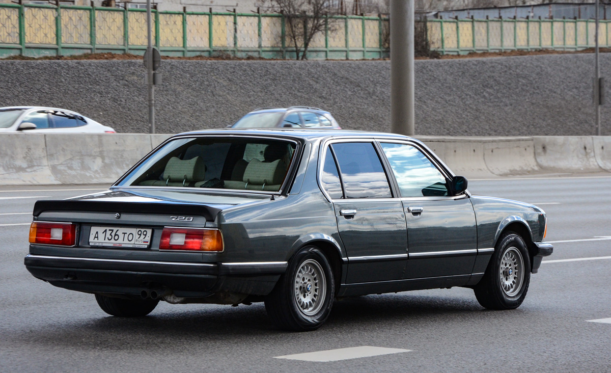 Москва, № А 136 ТО 99 — BMW 7 Series (E23) '77-86