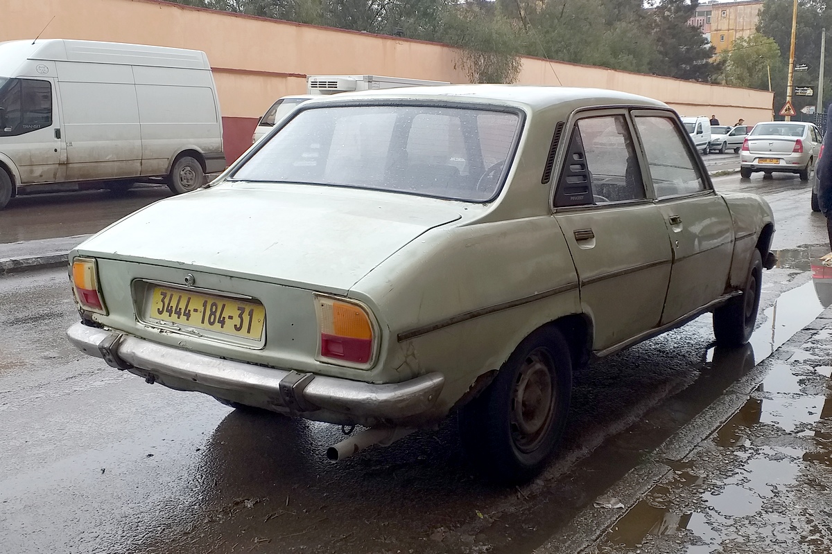 Алжир, № 3444 184 31 — Peugeot 504 '68-04