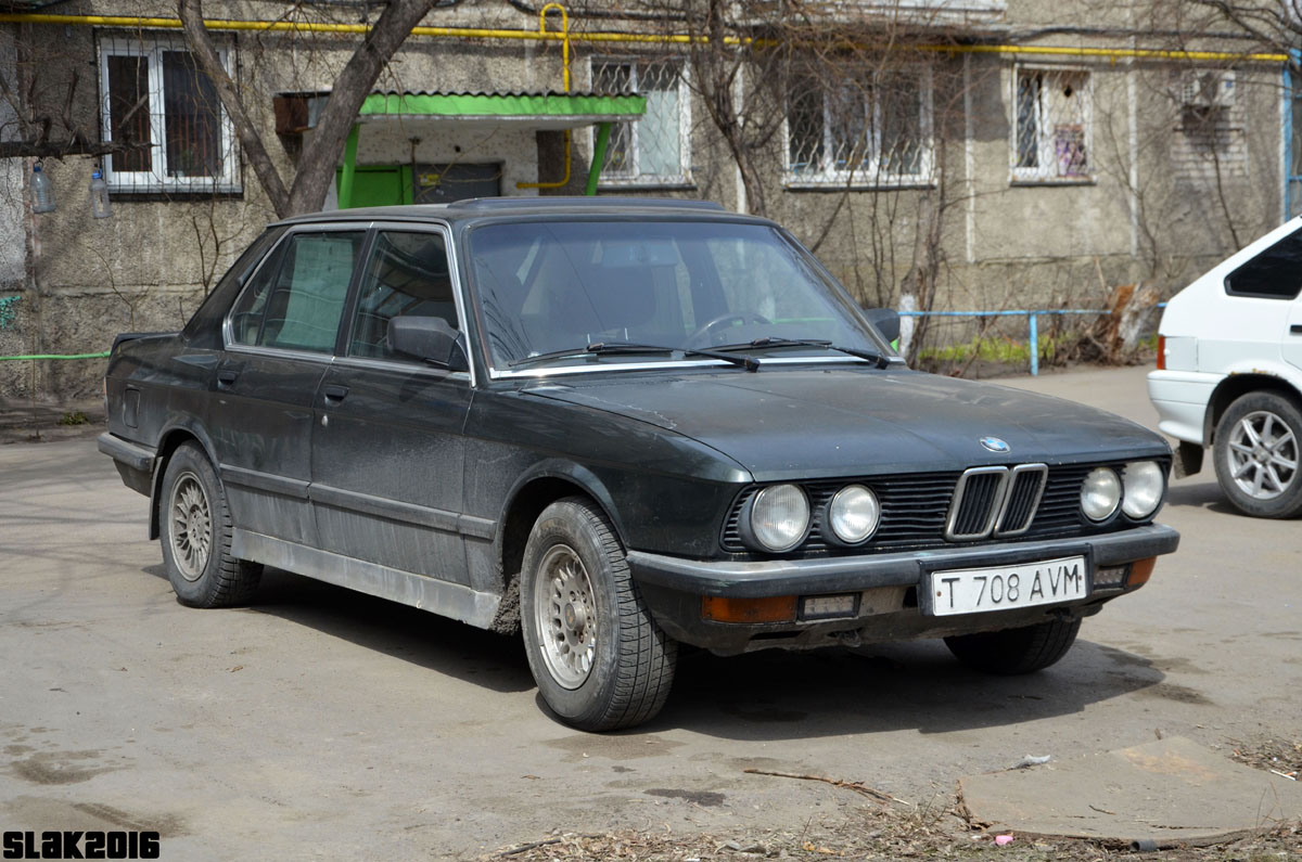 Северо-Казахстанская область, № T 708 AVM — BMW 5 Series (E28) '82-88