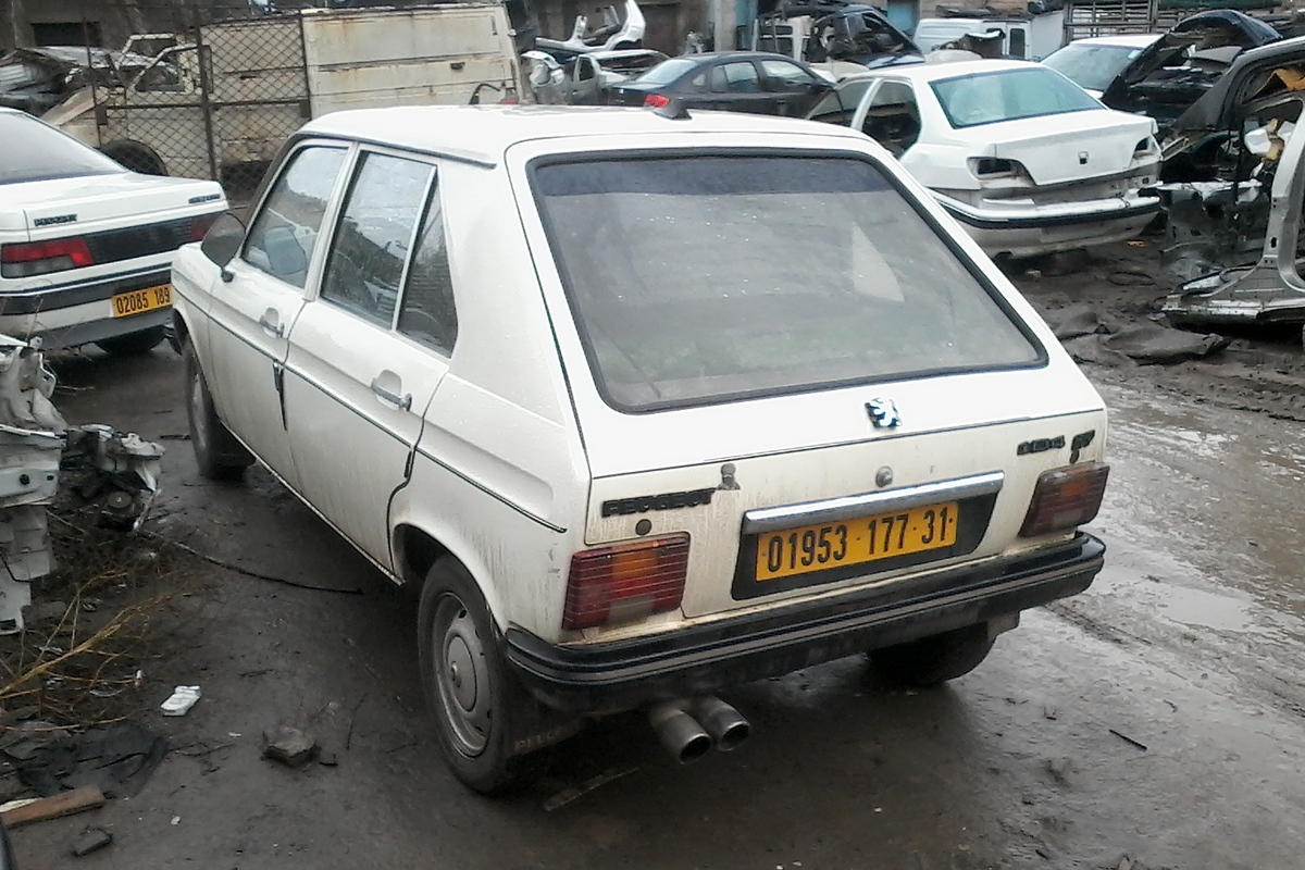 Алжир, № 01935 177 31 — Peugeot 104 '72-88