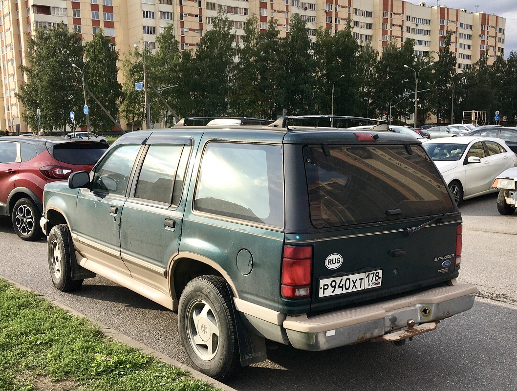 Санкт-Петербург, № Р 940 ХТ 178 — Ford Explorer (1G) '90-94