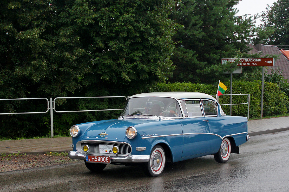 Литва, № H59005 — Opel Rekord (P1) '57-60