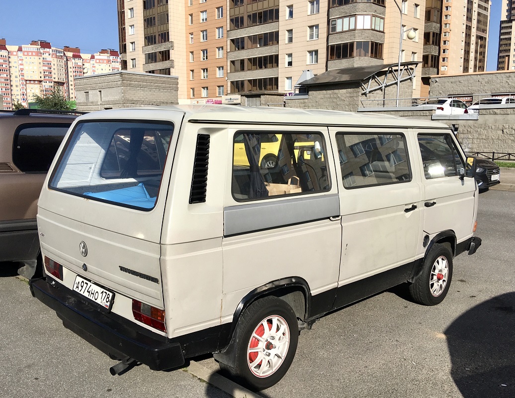 Санкт-Петербург, № А 974 НО 178 — Volkswagen Typ 2 (Т3) '79-92