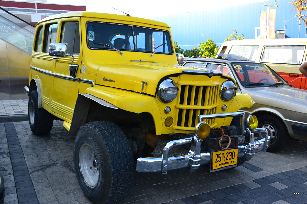 Израиль, № 251-230 — Willys Jeep Station Wagon '49-53