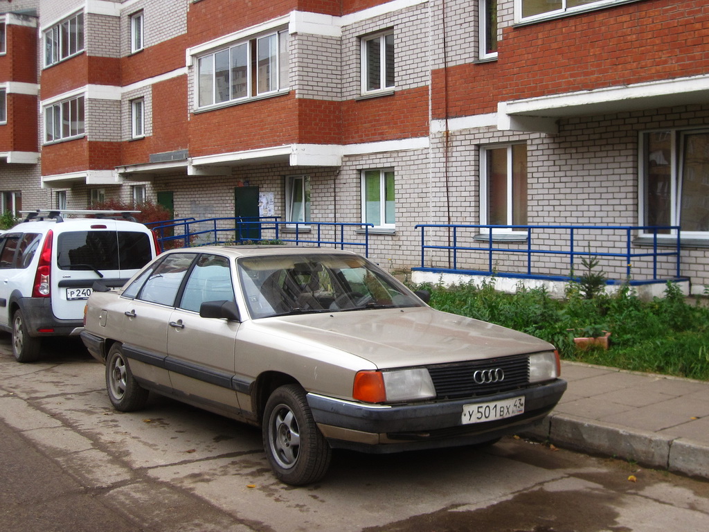 Кировская область, № У 501 ВХ 43 — Audi 100 (C3) '82-91