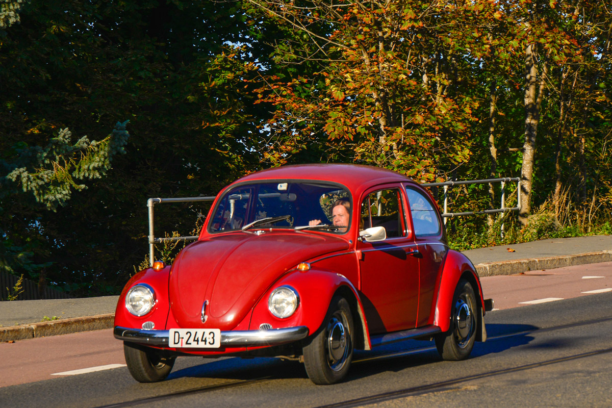 Норвегия, № D-2443 — Volkswagen Käfer (общая модель)