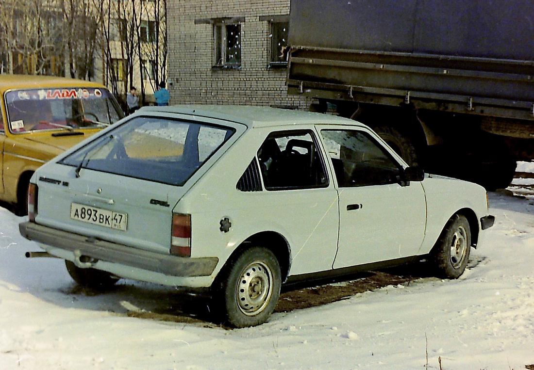 Ленинградская область, № А 893 ВК 47 — Opel Kadett (D) '79-84
