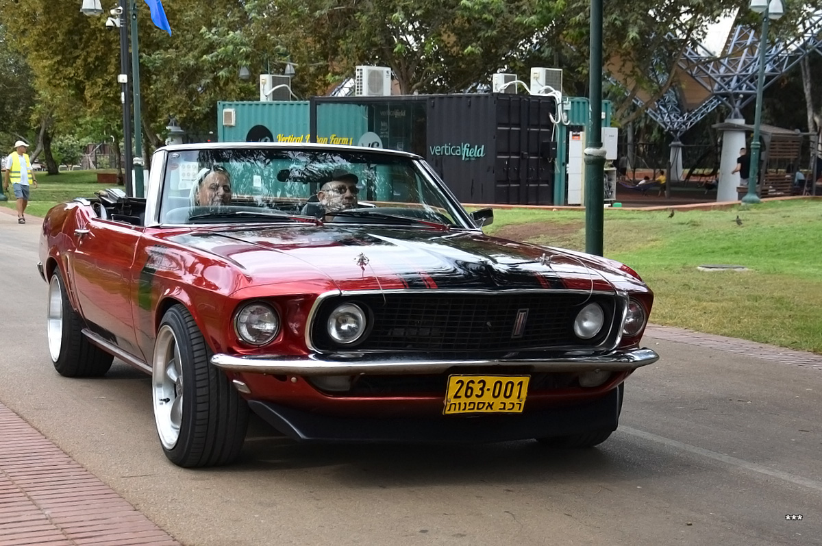 Израиль, № 263-001 — Ford Mustang (1G) '65-73