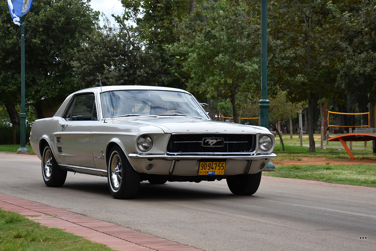 Израиль, № 90-947-55 — Ford Mustang (1G) '65-73