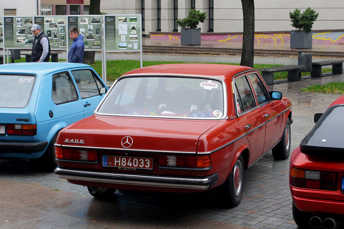 Литва, № H84033 — Mercedes-Benz (W123) '76-86; Литва — Dzūkijos ruduo 2021
