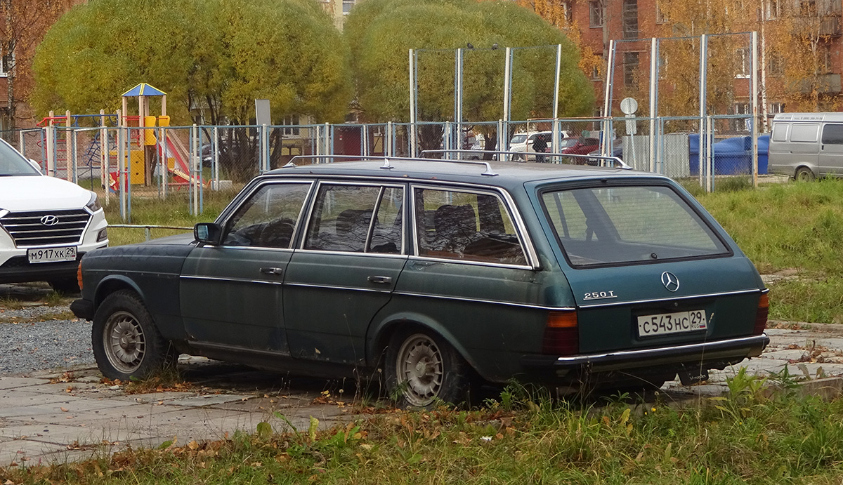 Архангельская область, № С 543 НС 29 — Mercedes-Benz (S123) '77-86