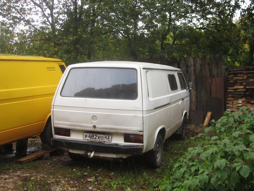 Кировская область, № Р 482 КО 43 — Volkswagen Typ 2 (Т3) '79-92