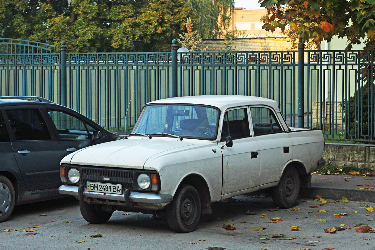 Сумская область, № ВМ 2481 ВА — Москвич-412ИЭ-028 (Иж) '82-97