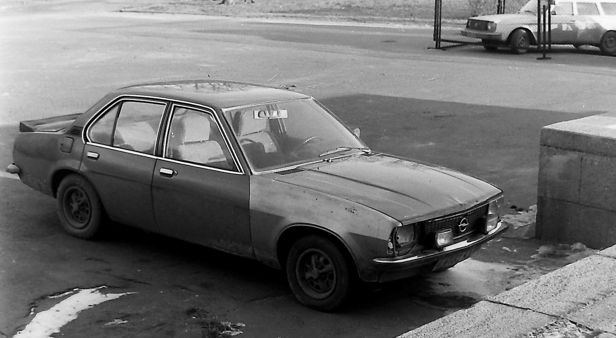 Б ссср. Opel Ascona b СССР.