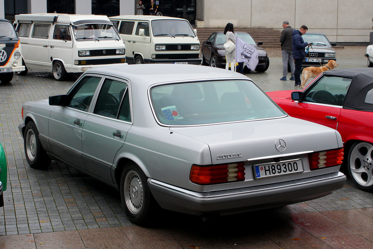 Литва, № H89300 — Mercedes-Benz (W126) '79-91; Литва — Dzūkijos ruduo 2021