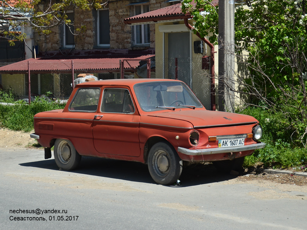 Крым, № АК 1607 АС — ЗАЗ-968М Запорожец '79-94