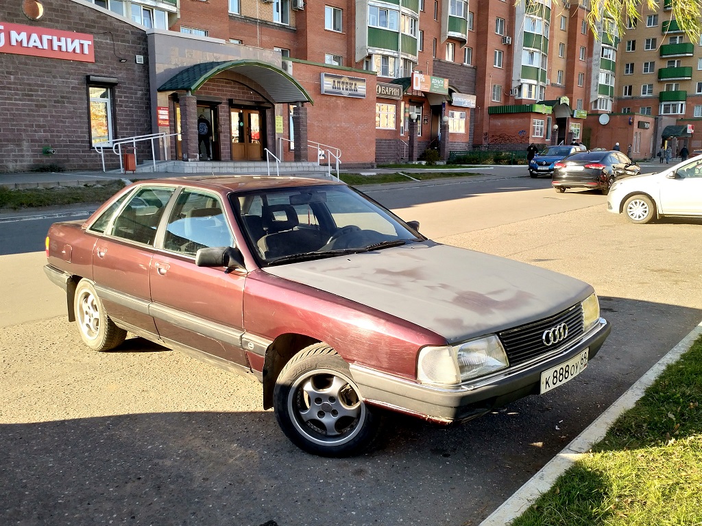 Тверская область, № К 888 ОУ 69 — Audi 100 (C3) '82-91
