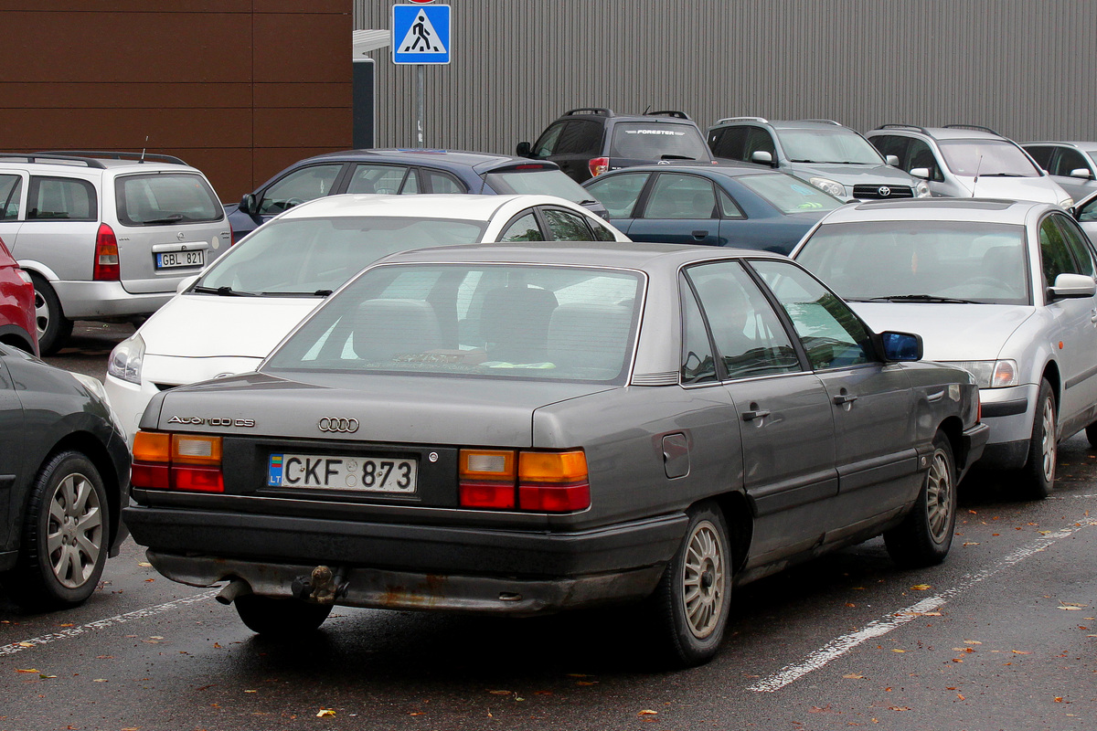 Литва, № CKF 873 — Audi 100 (C3) '82-91