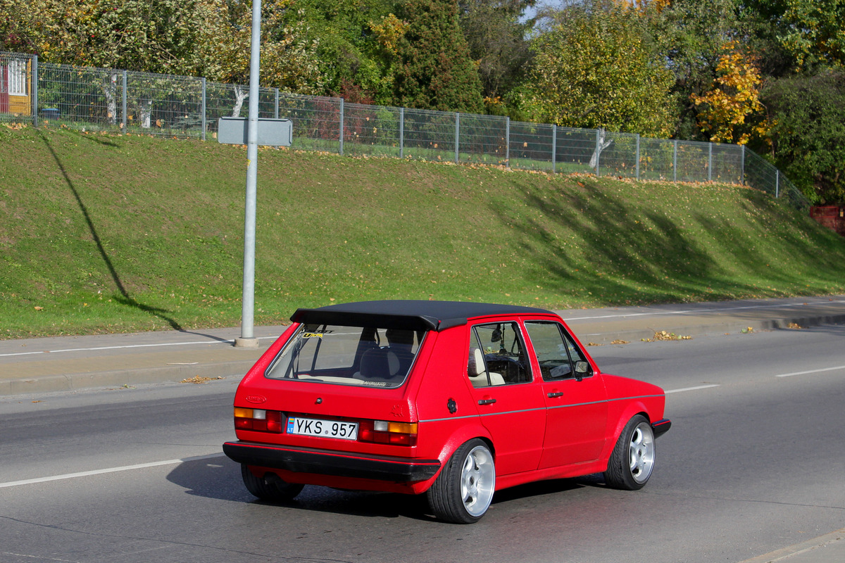 Литва, № YKS 957 — Volkswagen Golf (Typ 17) '74-88