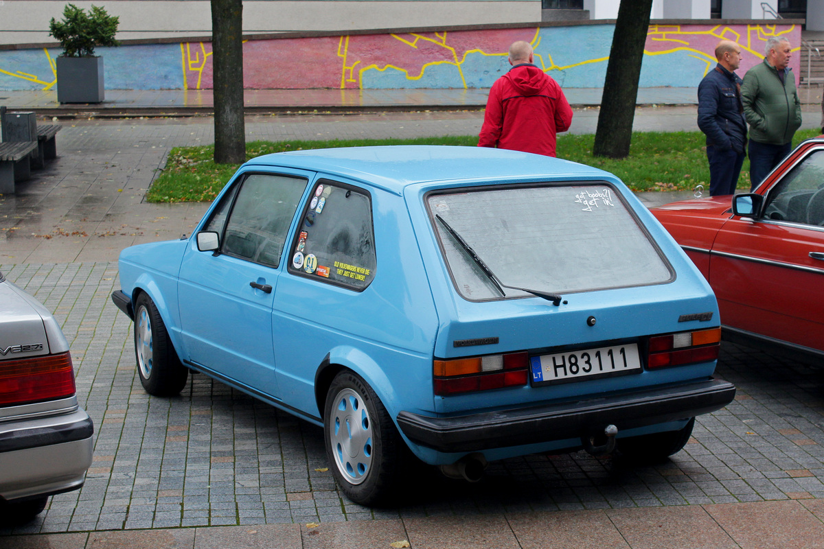 Литва, № H83111 — Volkswagen Golf (Typ 17) '74-88; Литва — Dzūkijos ruduo 2021