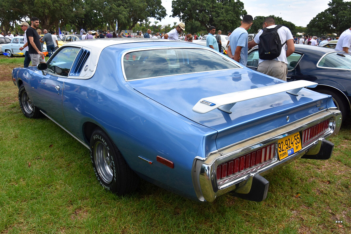 Израиль, № 92-924-55 — Dodge Charger (3G) '71-74