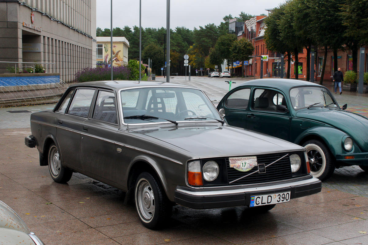 Литва, № CLD 390 — Volvo 244 GL '78-79; Литва — Dzūkijos ruduo 2021