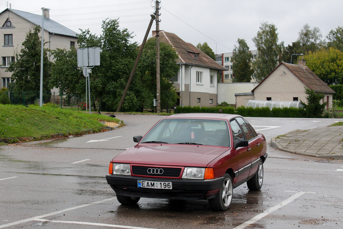 Литва, № EAM 196 — Audi 100 (C3) '82-91