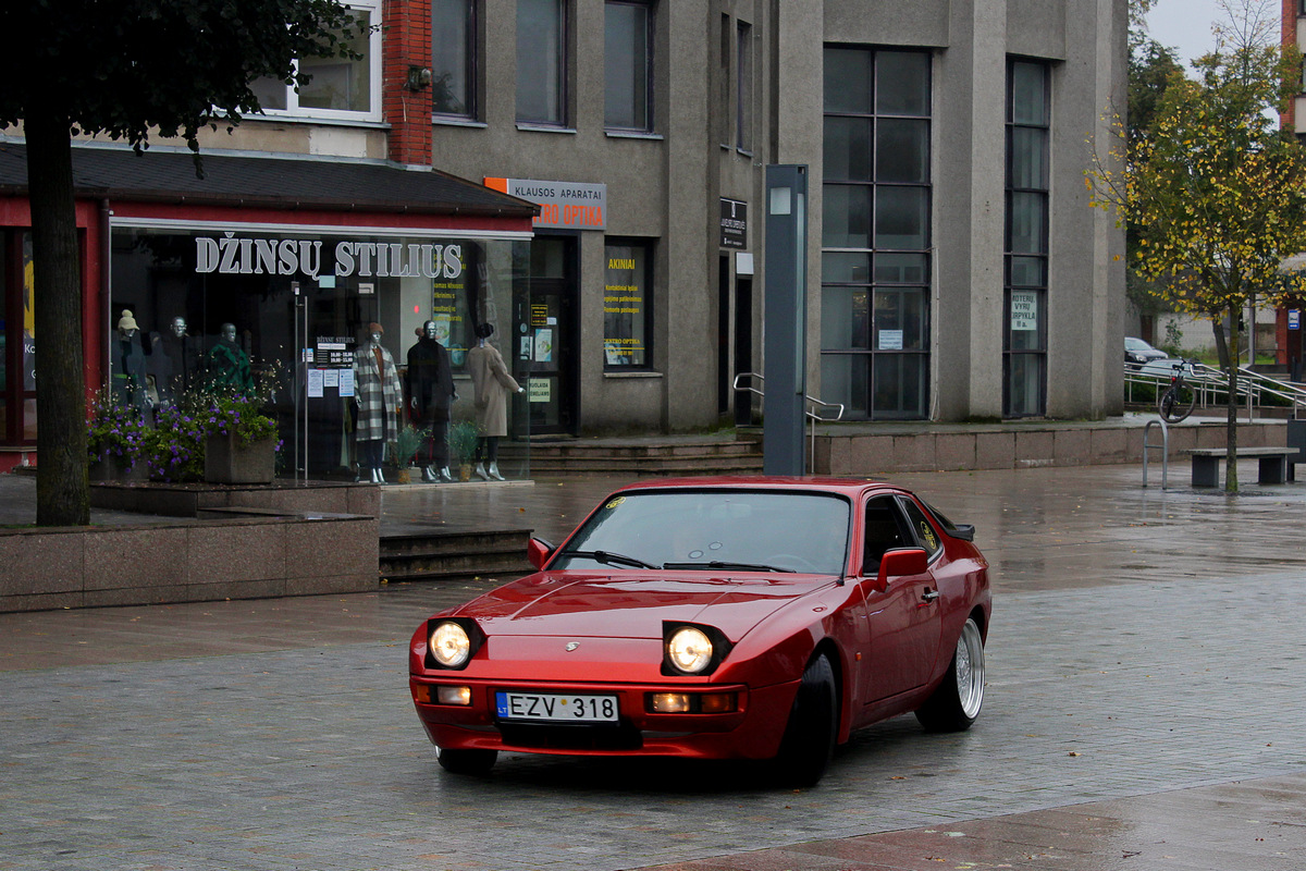 Литва, № EZV 318 — Porsche 944 '82-89; Литва — Dzūkijos ruduo 2021