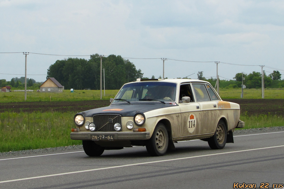 Португалия, № ON-73-64 — Volvo 164 '68-75; Ралли Пекин — Париж (Алтайский край)