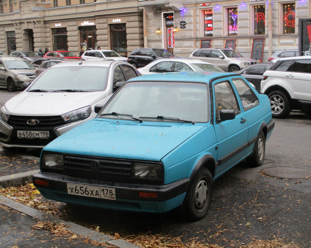 Санкт-Петербург, № Х 656 ХА 178 — Volkswagen Jetta Mk2 (Typ 16) '84-92