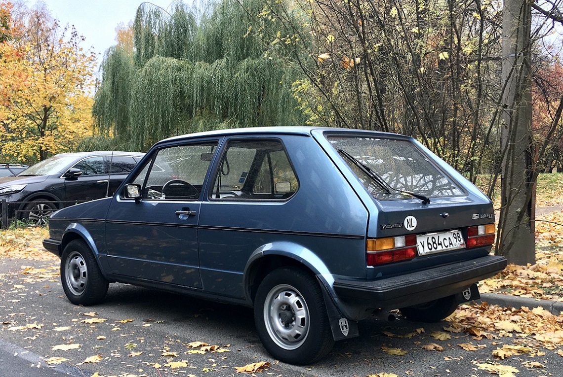 Санкт-Петербург, № У 684 СА 98 — Volkswagen Golf (Typ 17) '74-88