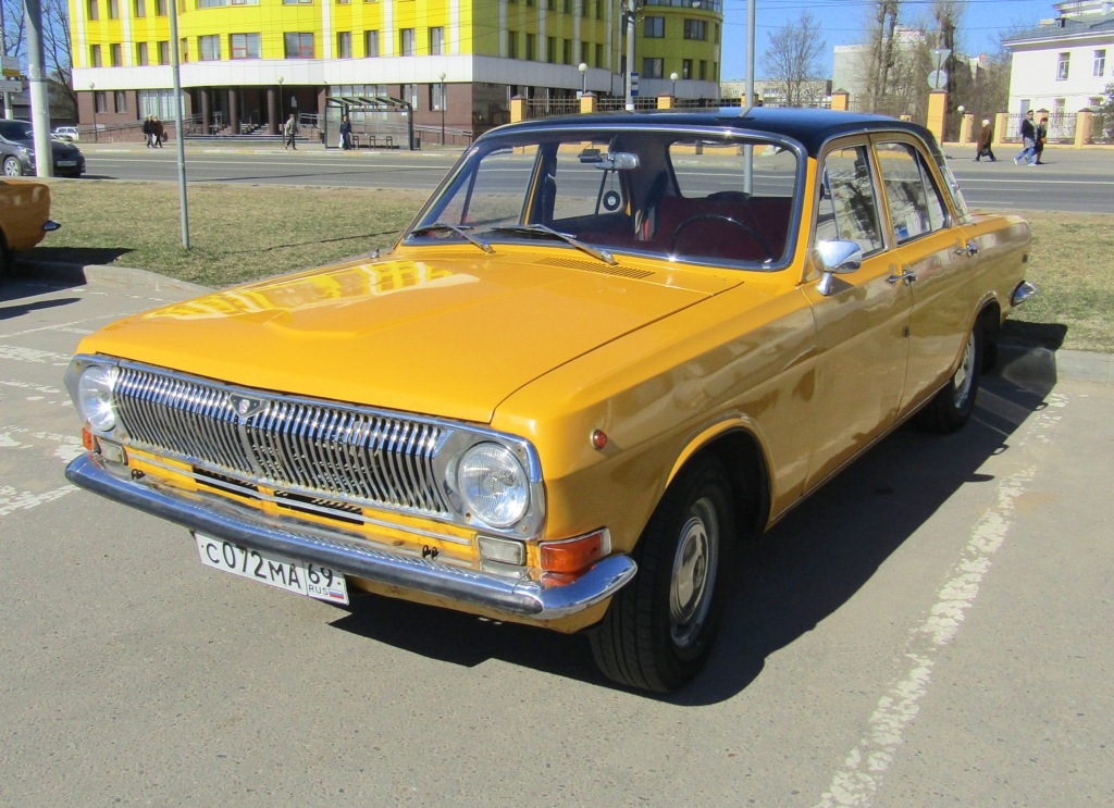 Тверская область, № С 072 МА 69 — ГАЗ-24 Волга '68-86