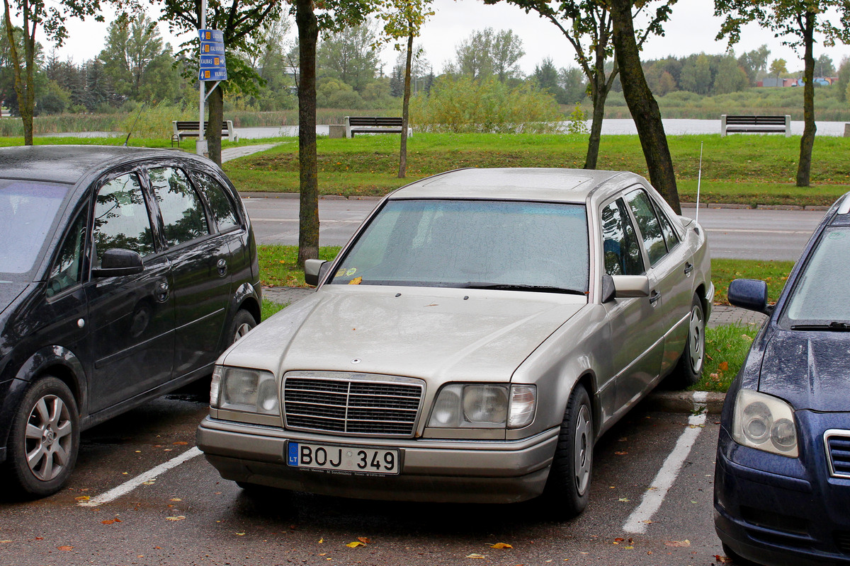 Литва, № BOJ 349 — Mercedes-Benz (W124) '84-96
