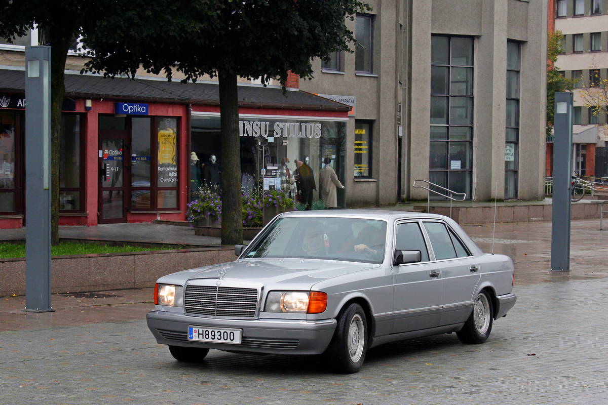 Литва, № H89300 — Mercedes-Benz (W126) '79-91; Литва — Dzūkijos ruduo 2021