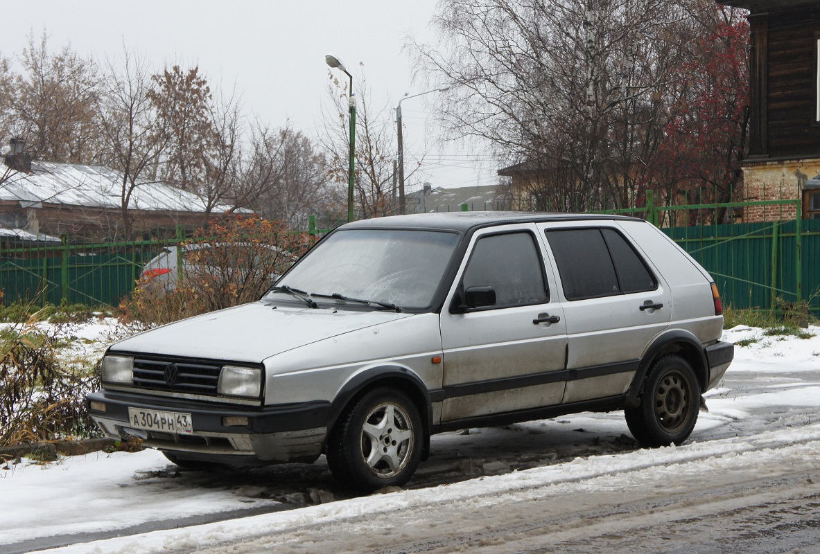 Кировская область, № А 304 РН 43 — Volkswagen Golf (Typ 19) '83-92
