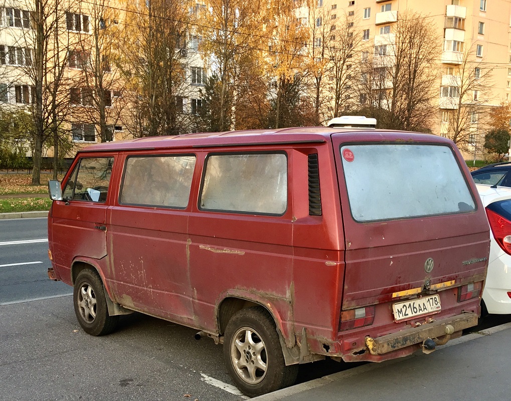 Санкт-Петербург, № М 216 АА 178 — Volkswagen Typ 2 (Т3) '79-92