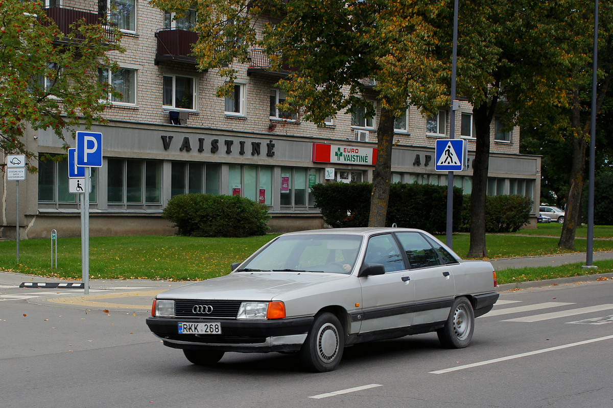 Литва, № RKK 268 — Audi 100 (C3) '82-91