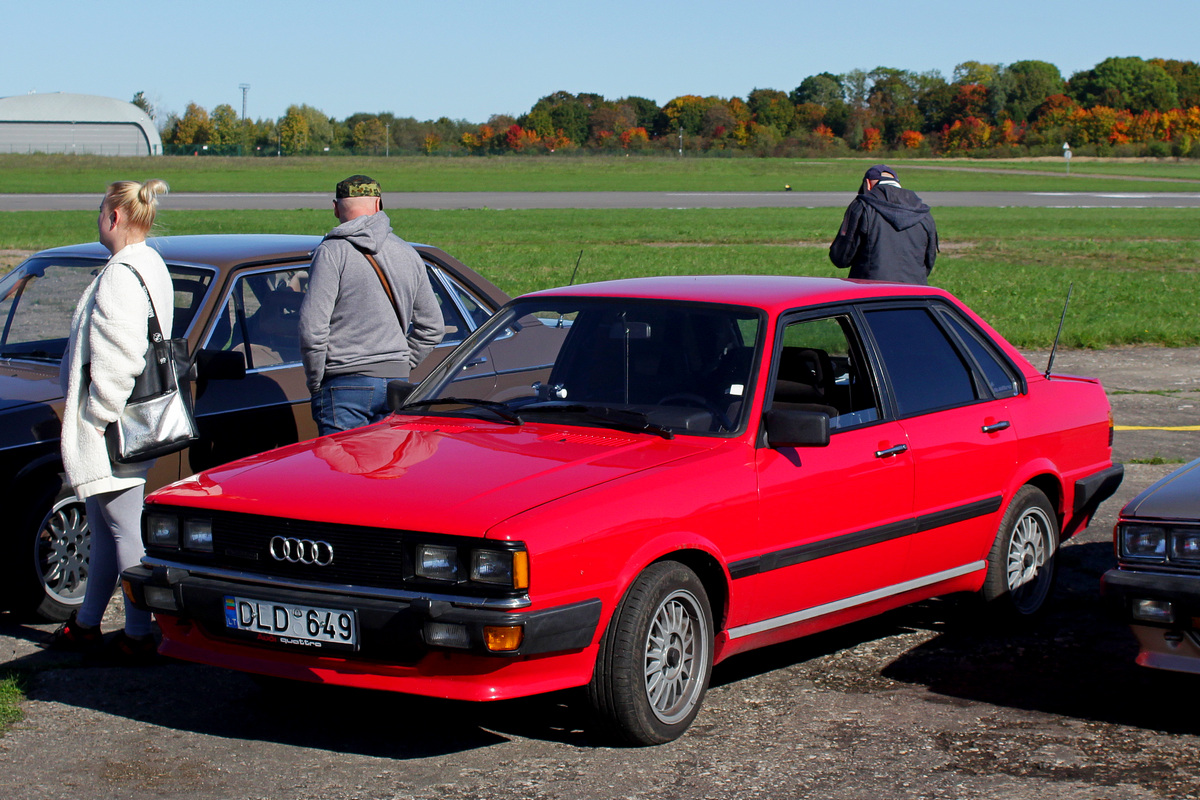 Литва, № DLD 649 — Audi 80 (B2) '78-86; Литва — Retro mugė 2021 ruduo