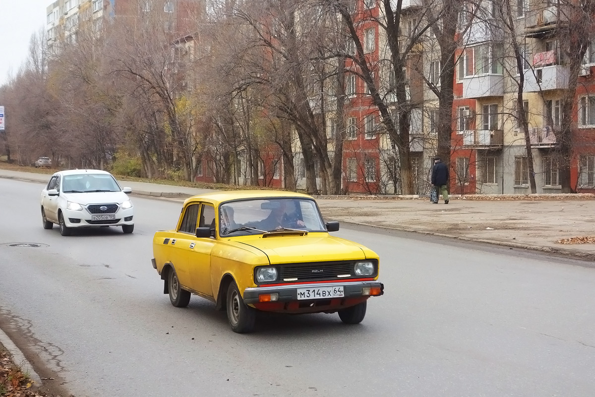 Саратовская область, № М 314 ВХ 64 — Москвич-2140-117 (2140SL) '80-88