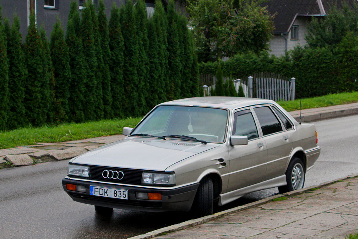 Литва, № FDK 835 — Audi 90 (B2) '84-86