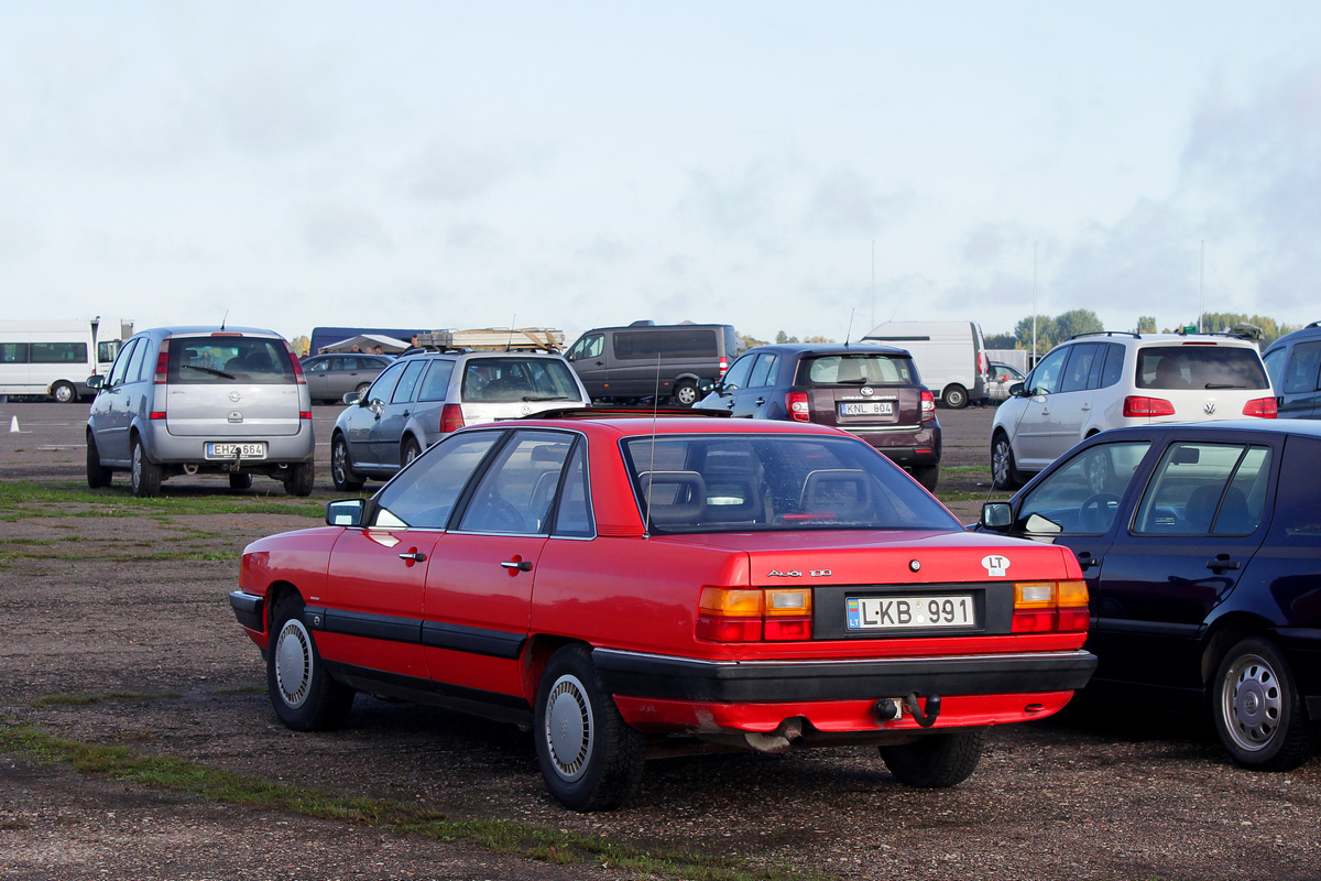 Литва, № LKB 991 — Audi 100 (C3) '82-91; Литва — Retro mugė 2021 ruduo