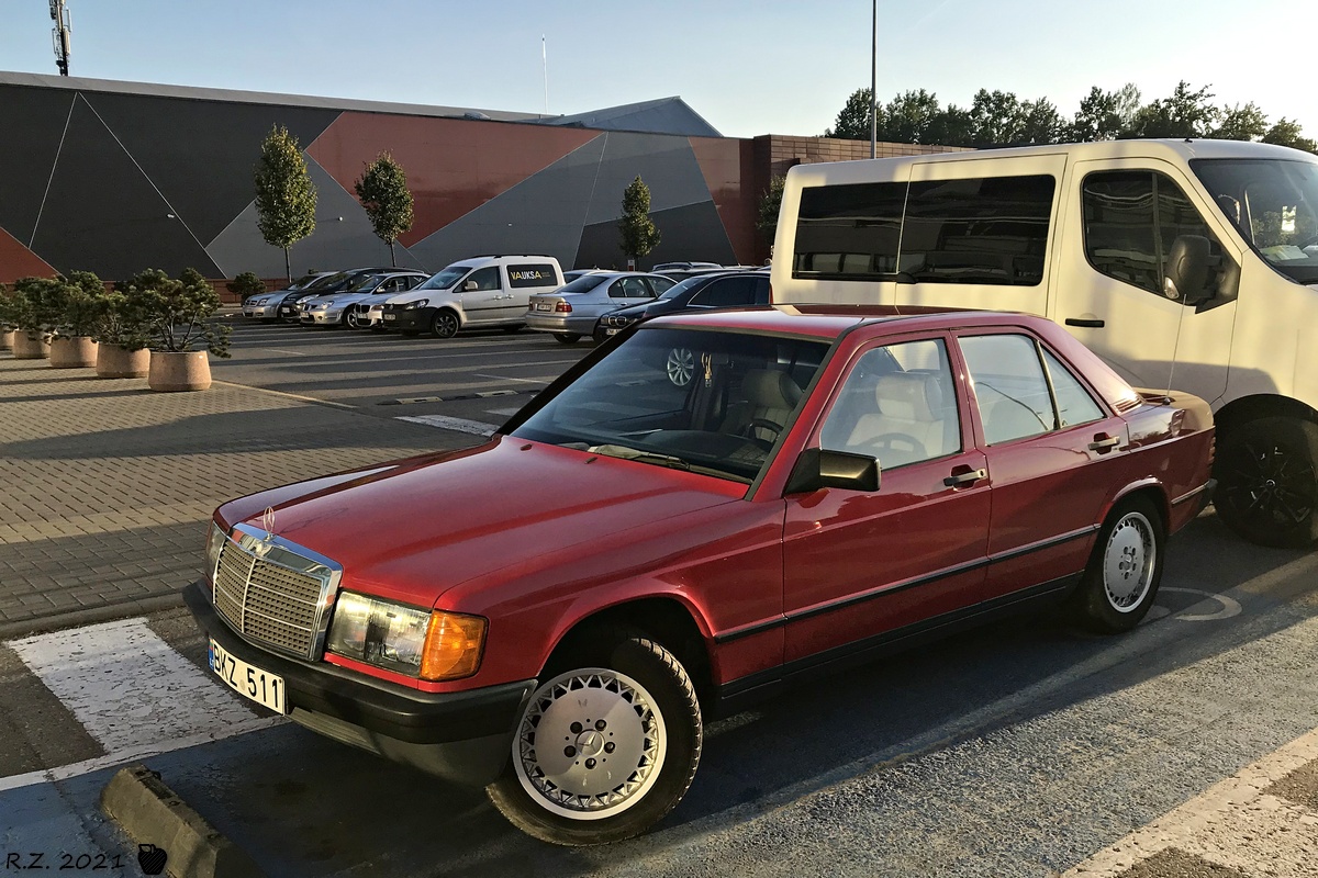 Литва, № BKZ 511 — Mercedes-Benz (W201) '82-93