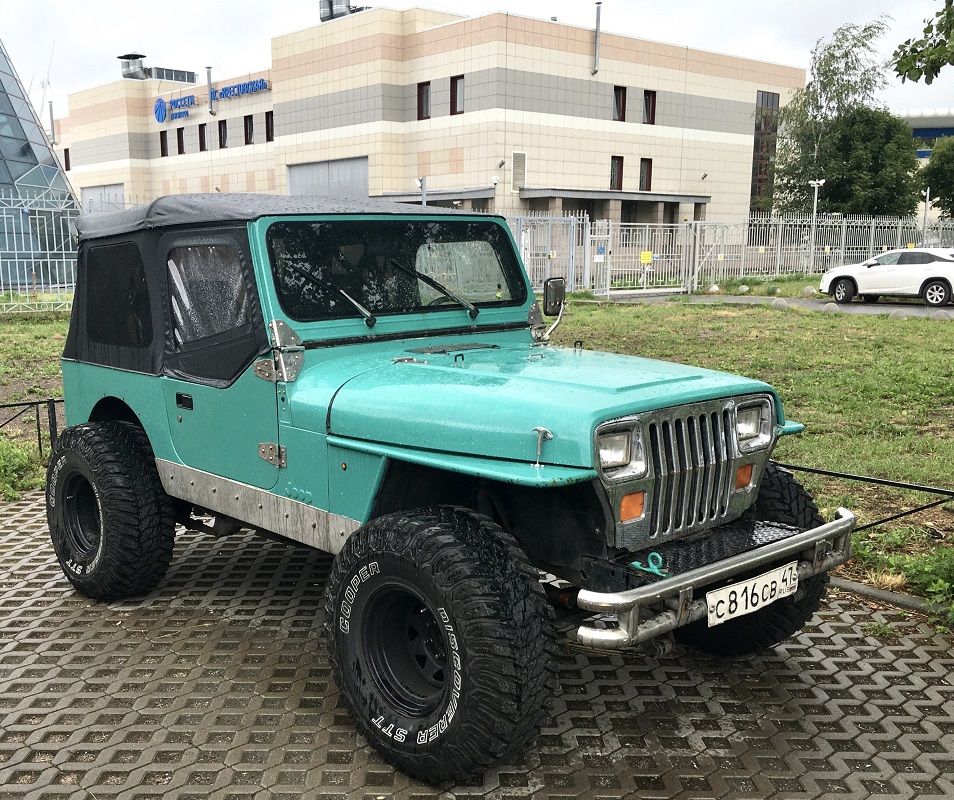 Ленинградская область, № С 816 СВ 47 — Jeep Wrangler (YJ) '87-96