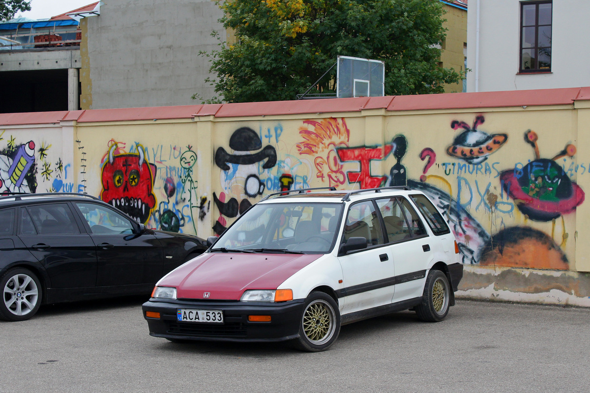 Литва, № ACA 533 — Honda Civic (4G) '87-91