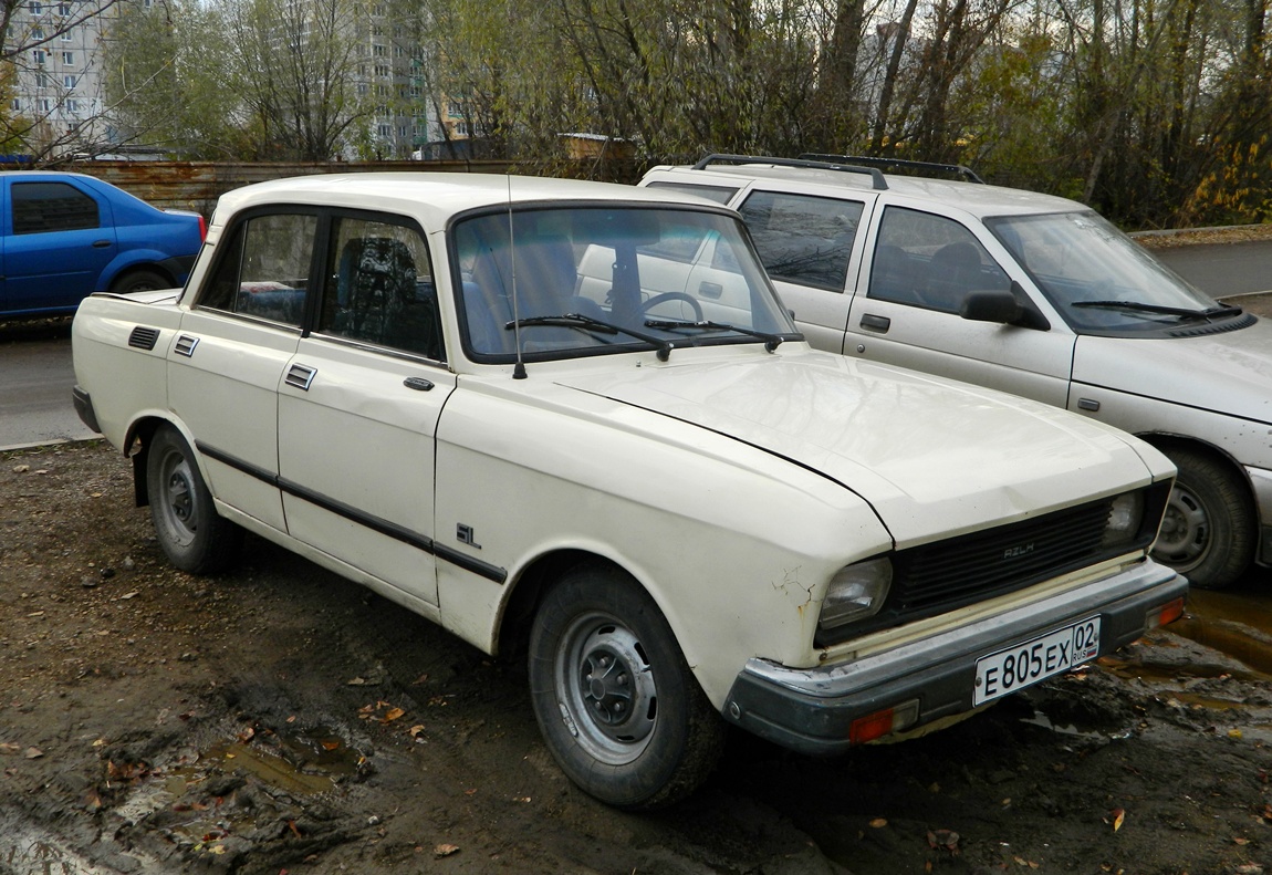 Башкортостан, № Е 805 ЕХ 02 — Москвич-2140-117 (2140SL) '80-88