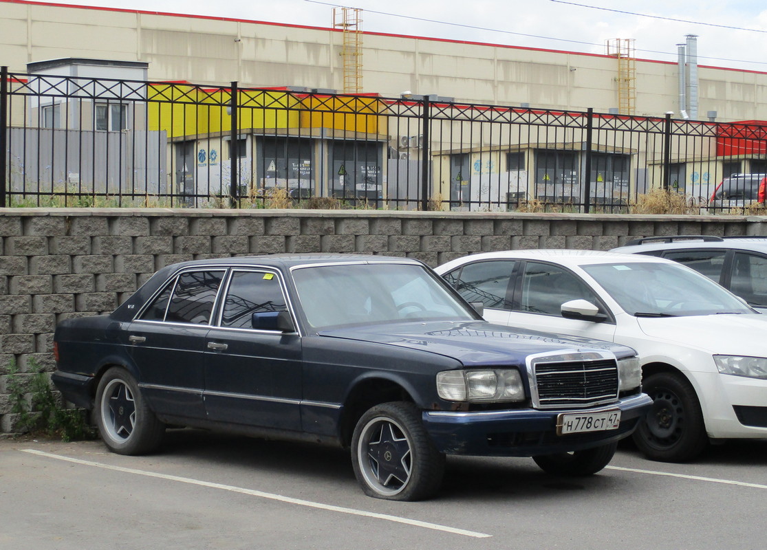 Ленинградская область, № Н 778 СТ 47 — Mercedes-Benz (W126) '79-91