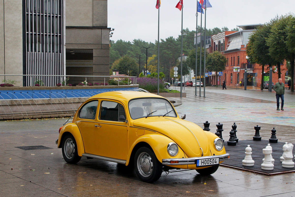 Литва, № H00504 — Volkswagen Käfer (общая модель); Литва — Dzūkijos ruduo 2021