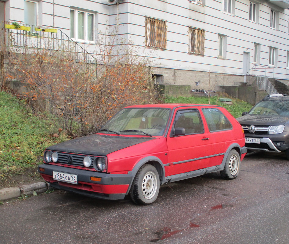 Санкт-Петербург, № У 864 СА 98 — Volkswagen Golf (Typ 19) '83-92