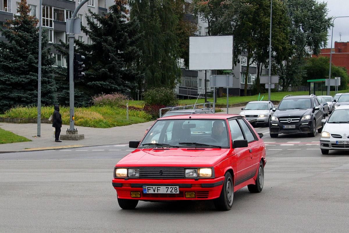 Литва, № FVF 728 — Renault 11 '81-89